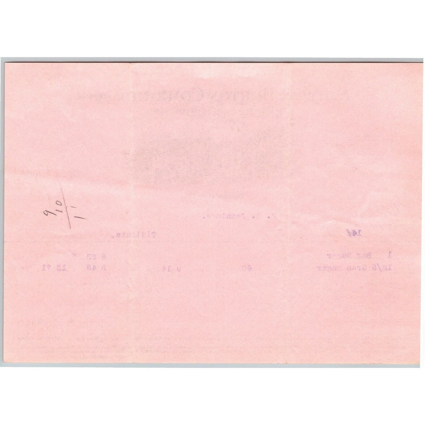 1918 Warren, PA Letterhead Smith & Horton Co. Wholesale Grocers w/ Vignette