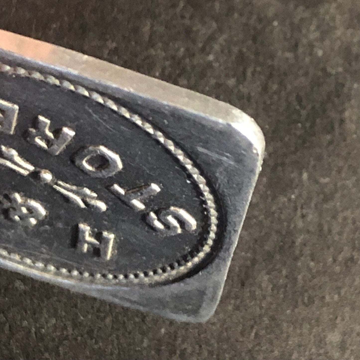 H & M Stores (Salt Lake City, UT) G/F 25c Square Alum. Token 25.5mm Scarce