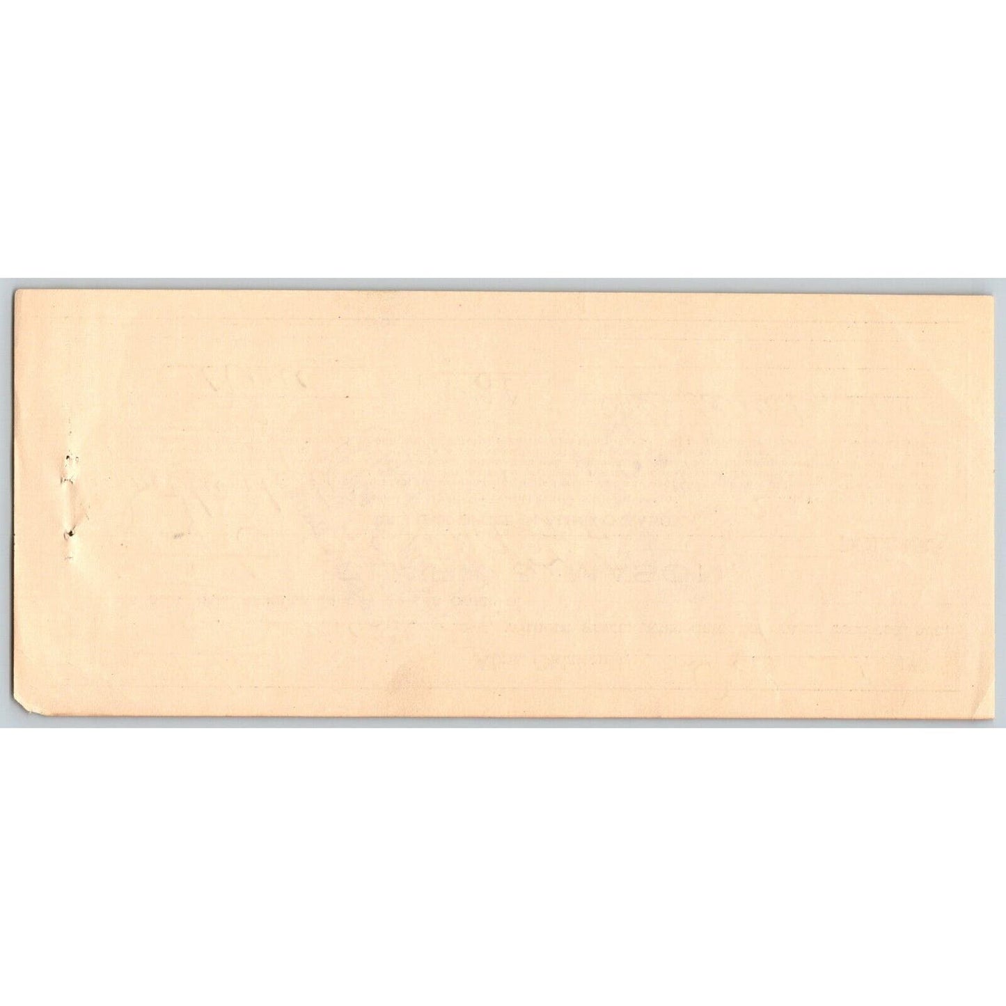 Aline, OK 1904 Territorial Clark & Mason Promissory Note - Scarce