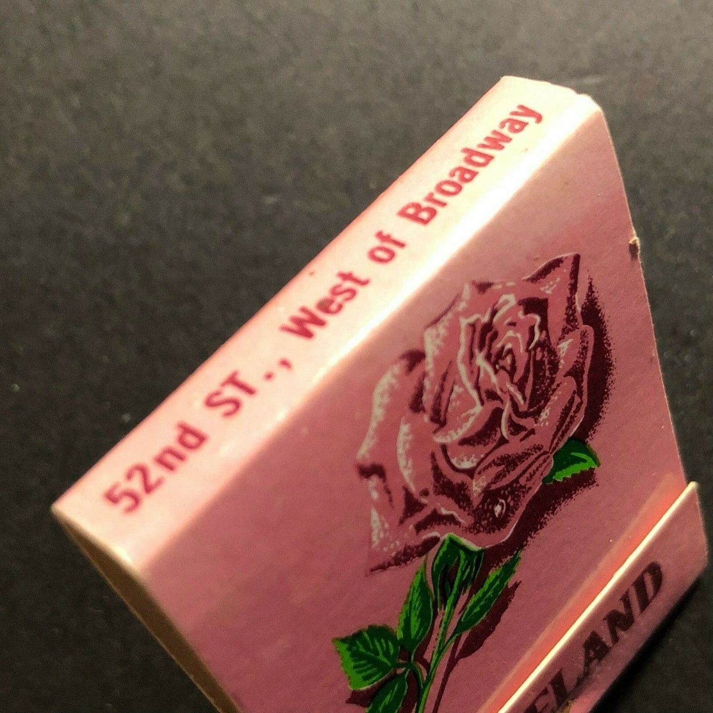 c1970's Very Scarce Full Matchbook Roseland Dancing Ballroom Disco NYC