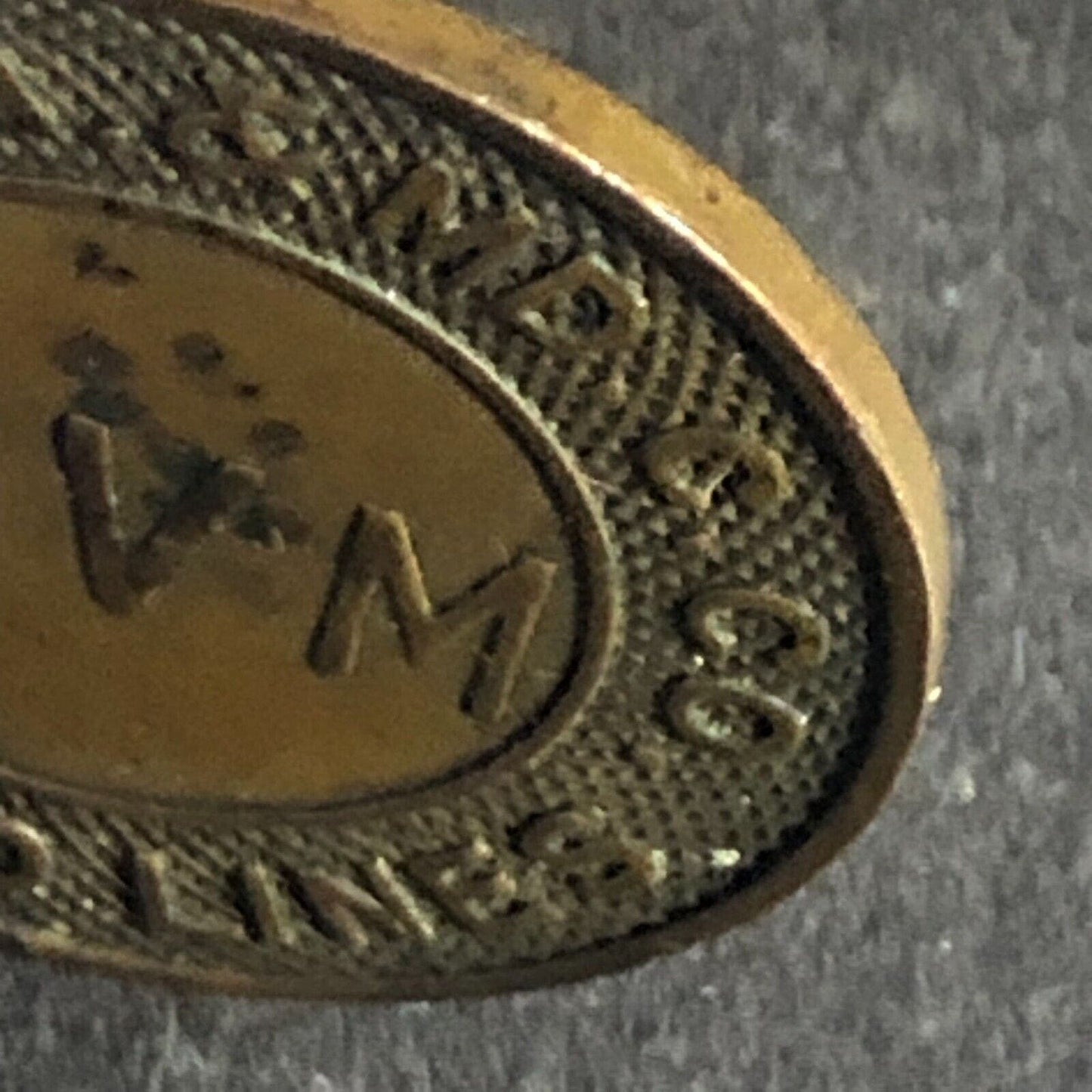Arnold Lines Wash, VA. & Md. C. Co. Brass G/F One Fare Transit Token 23mm