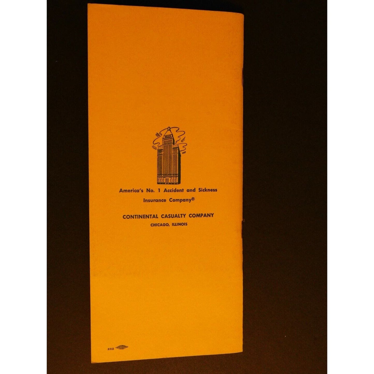 c1940's Illinois Central Railroad Insurance Plan 22 pgs. Booklet - VGC