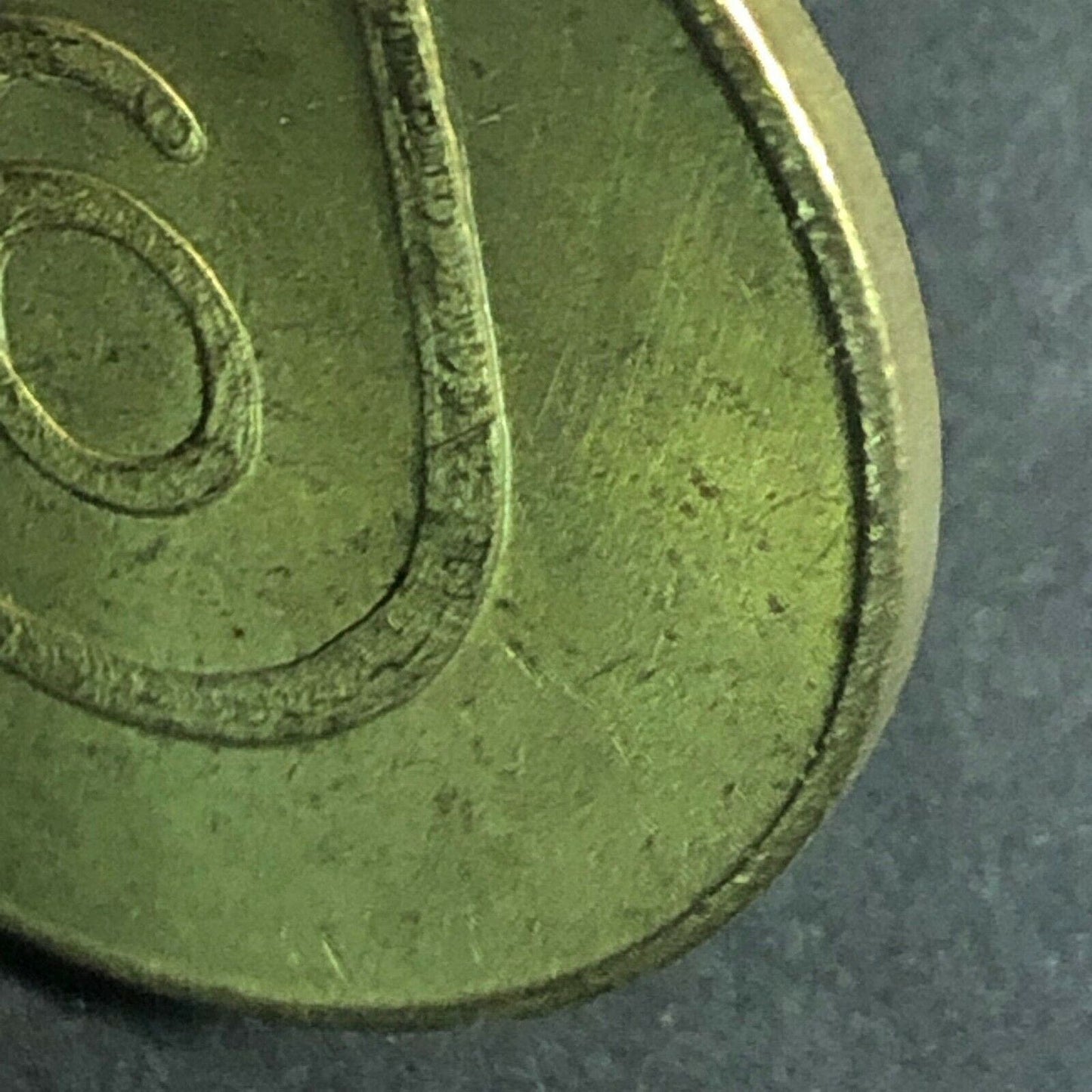 Vintage 32mm Brass "CNC U 6" Token