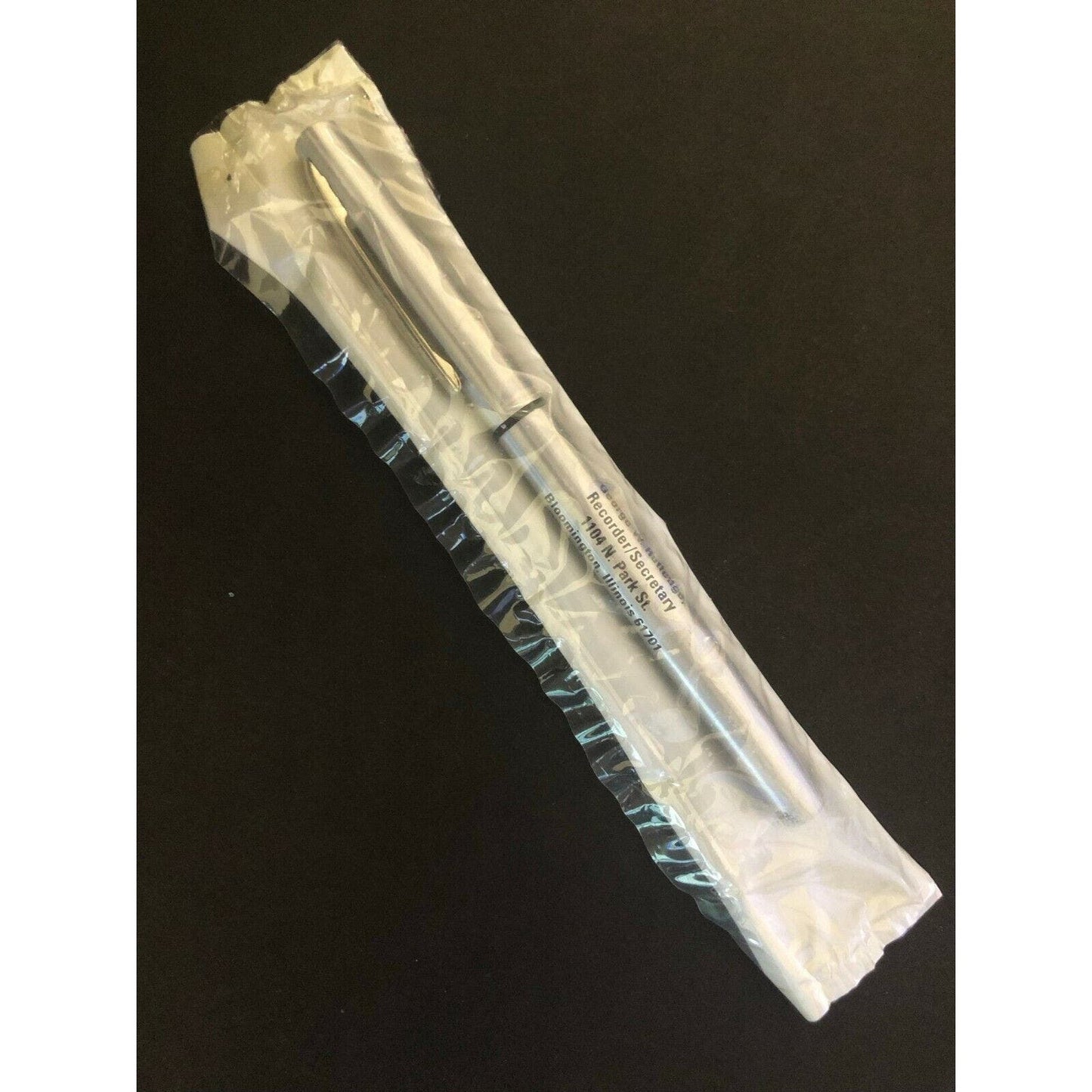 c1980's Bloomington (Illinois) York Rite Bodies Metal Body Pen - NOS In Wrapper