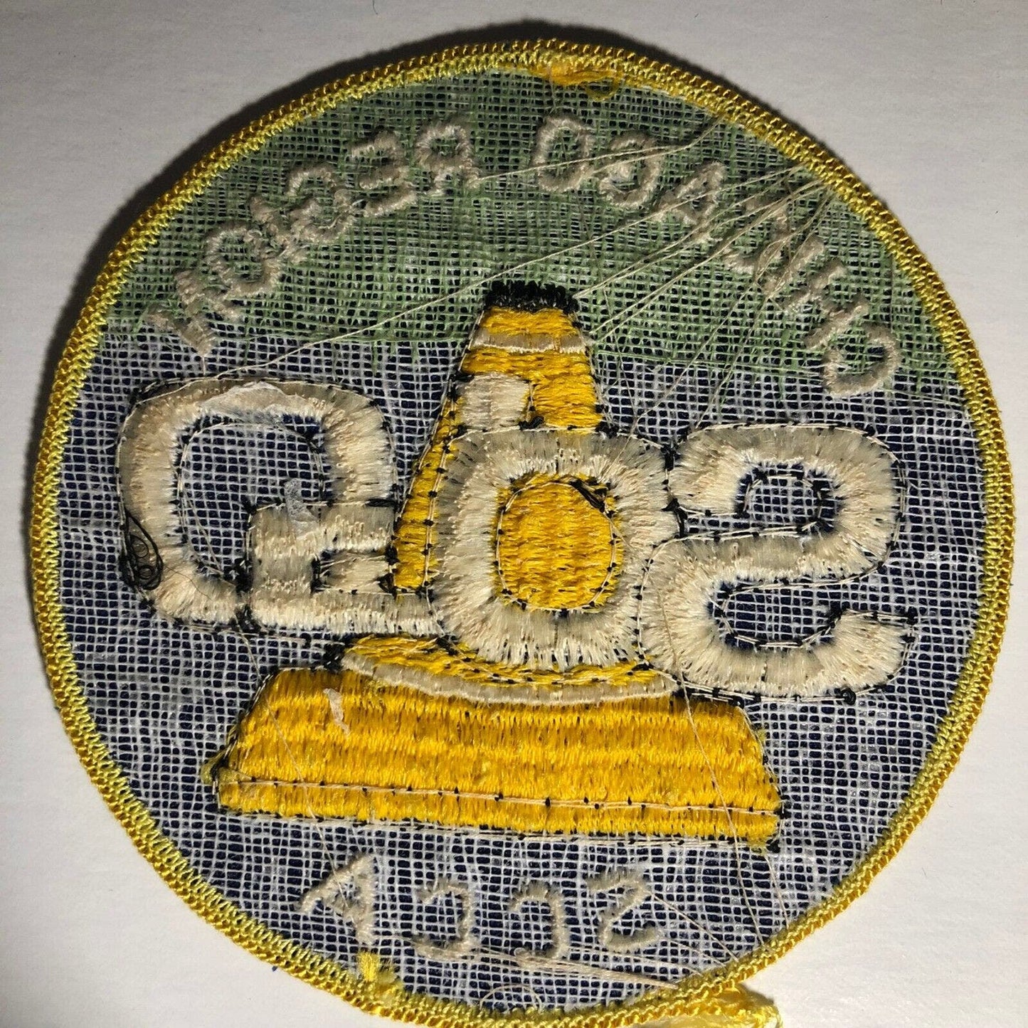c1970's Chicago Region S.C.C.A. Solo Vintage Embr. 4" Patch Very Scarce