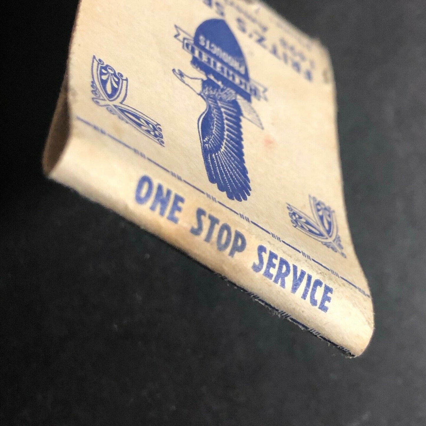 c1940's Richfield Products / Fritz's Service Long Beach Matchbook Cover