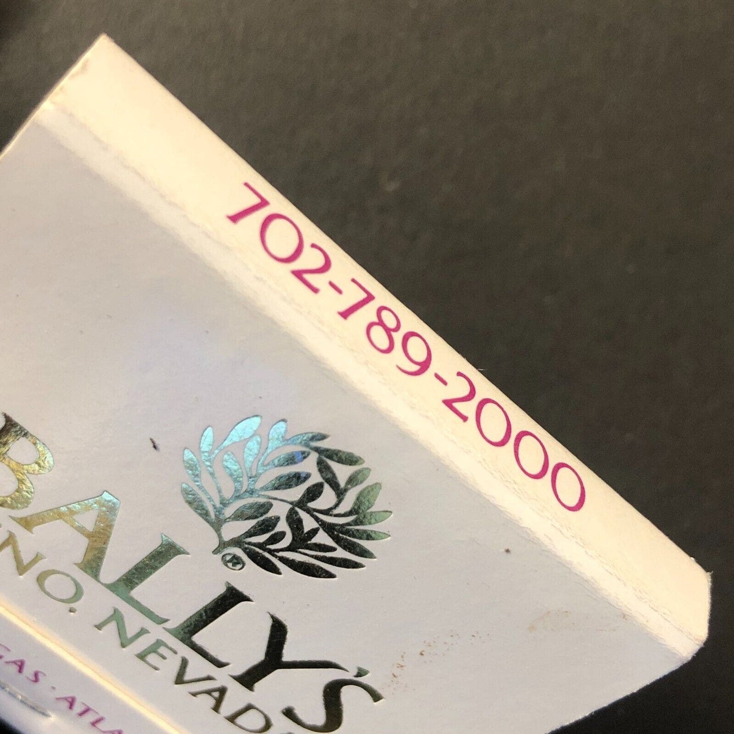 Bally's Reno Matchbook Hotel Casino "China Seas" Full c1980's-90's VGC