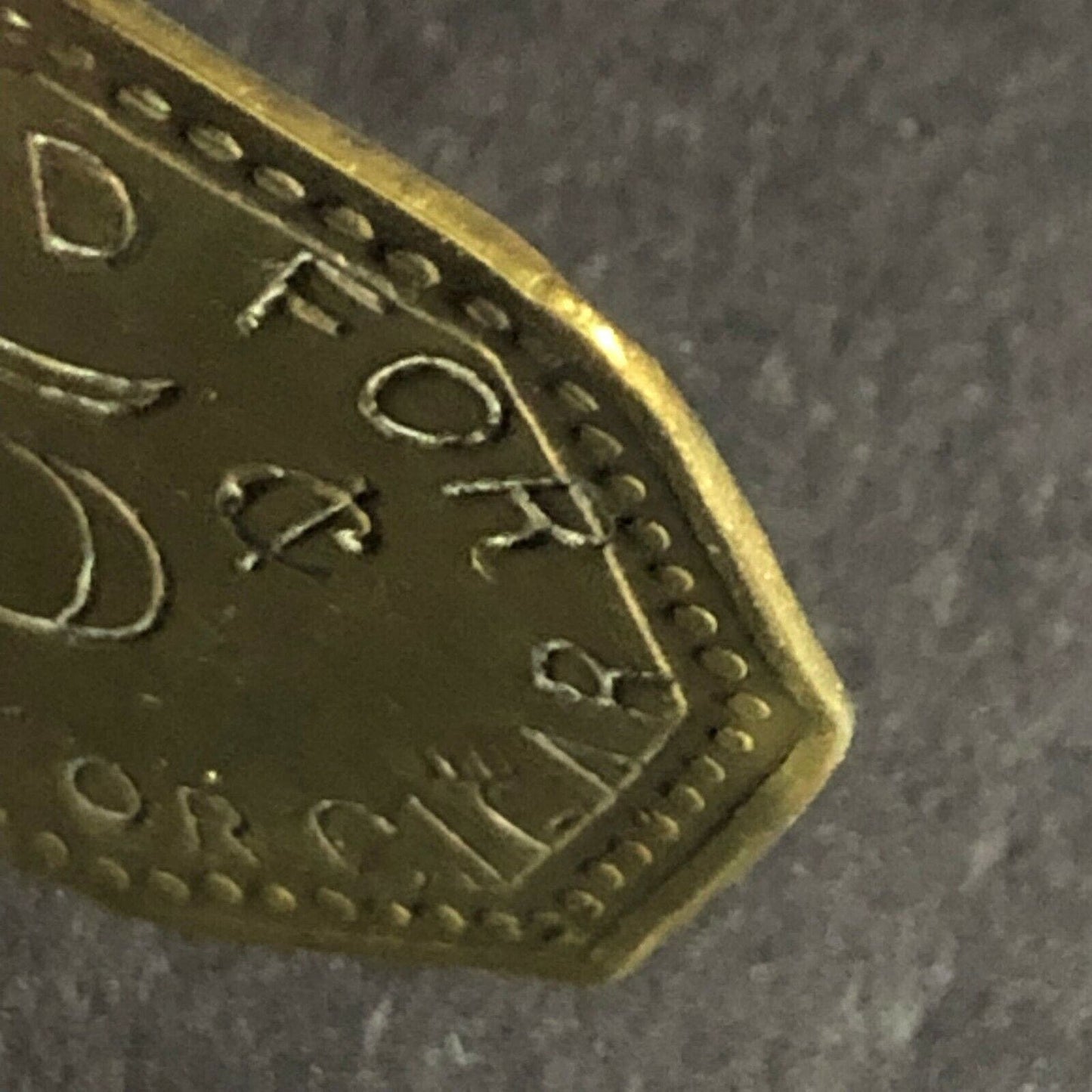J.W.B. Monogram (John W. Bay Co?) G/F 5c Drink or Cigar Brass Token 26mm