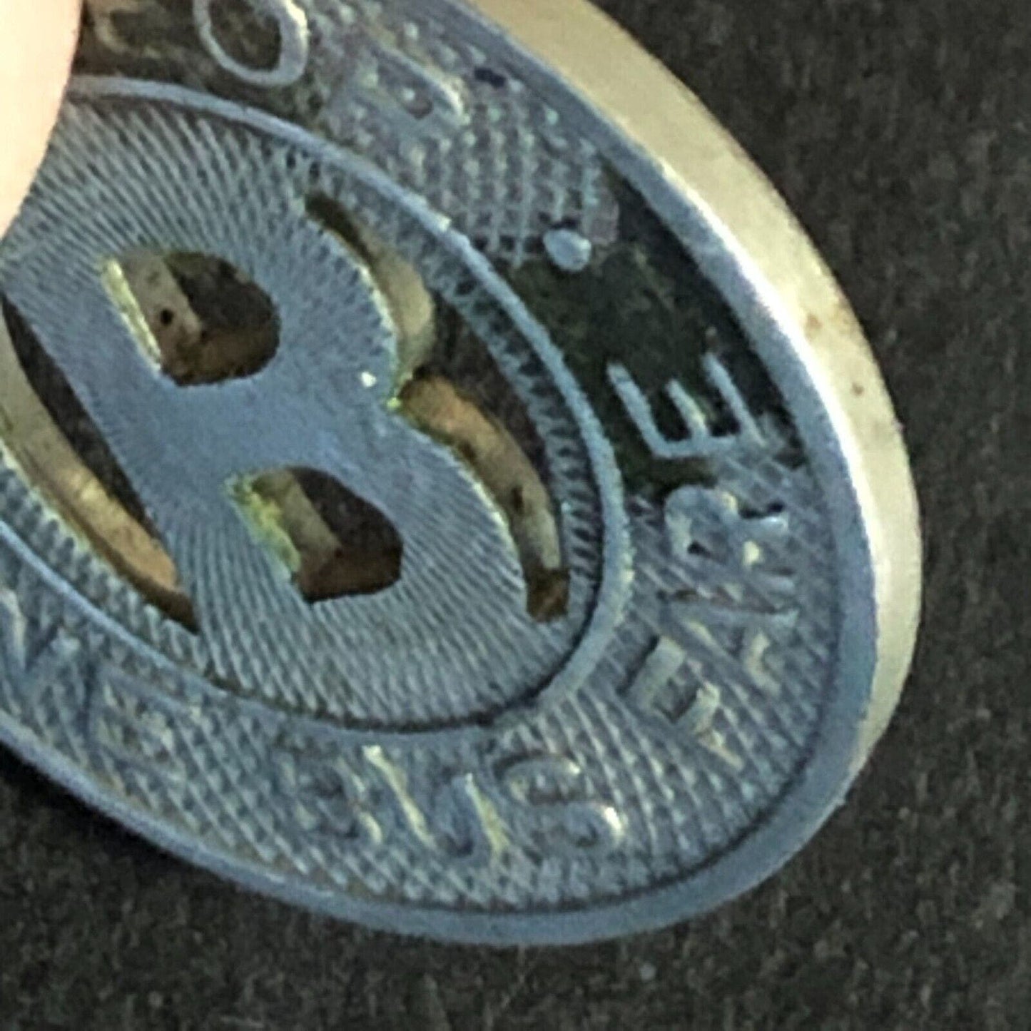 Capitol Bus Line (Bismarck ND) WM G/F One Bus Fare Transit Token -- 20mm