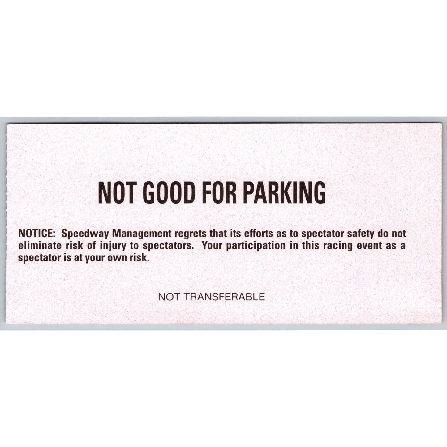 1997 Indy 500 Practice Day Hulman Terrace Ticket Stub Indianapolis #8