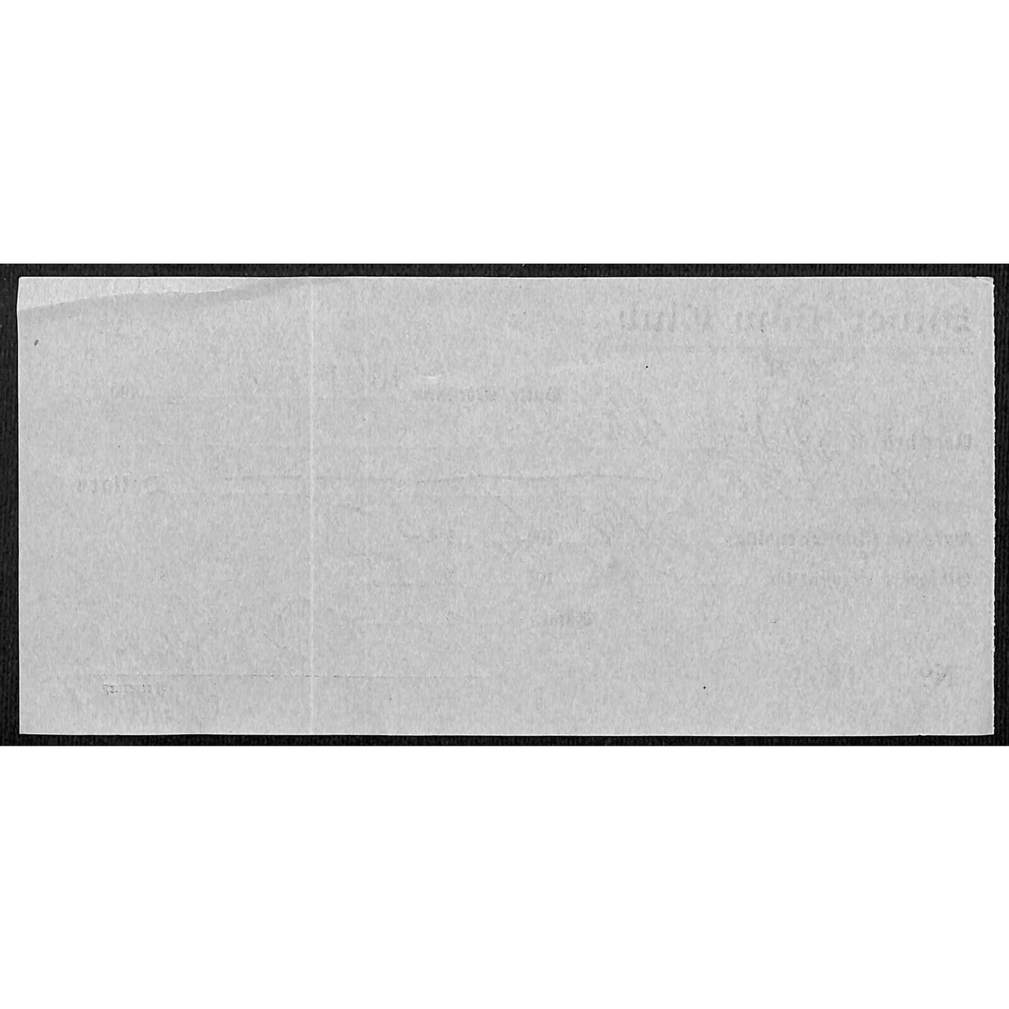 Butte Montana July 1905 "Silver Bow Club" Eugene Carroll Dues Payment Receipt