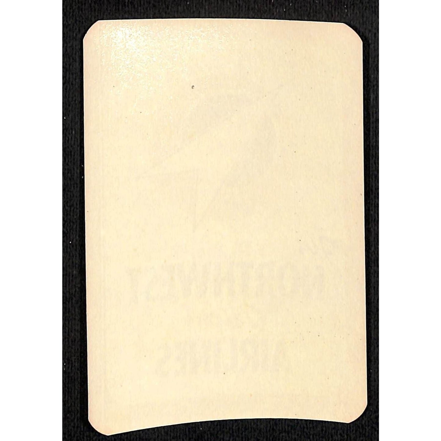 Fly Northwest Orient Airlines Luggage Label - Arrow