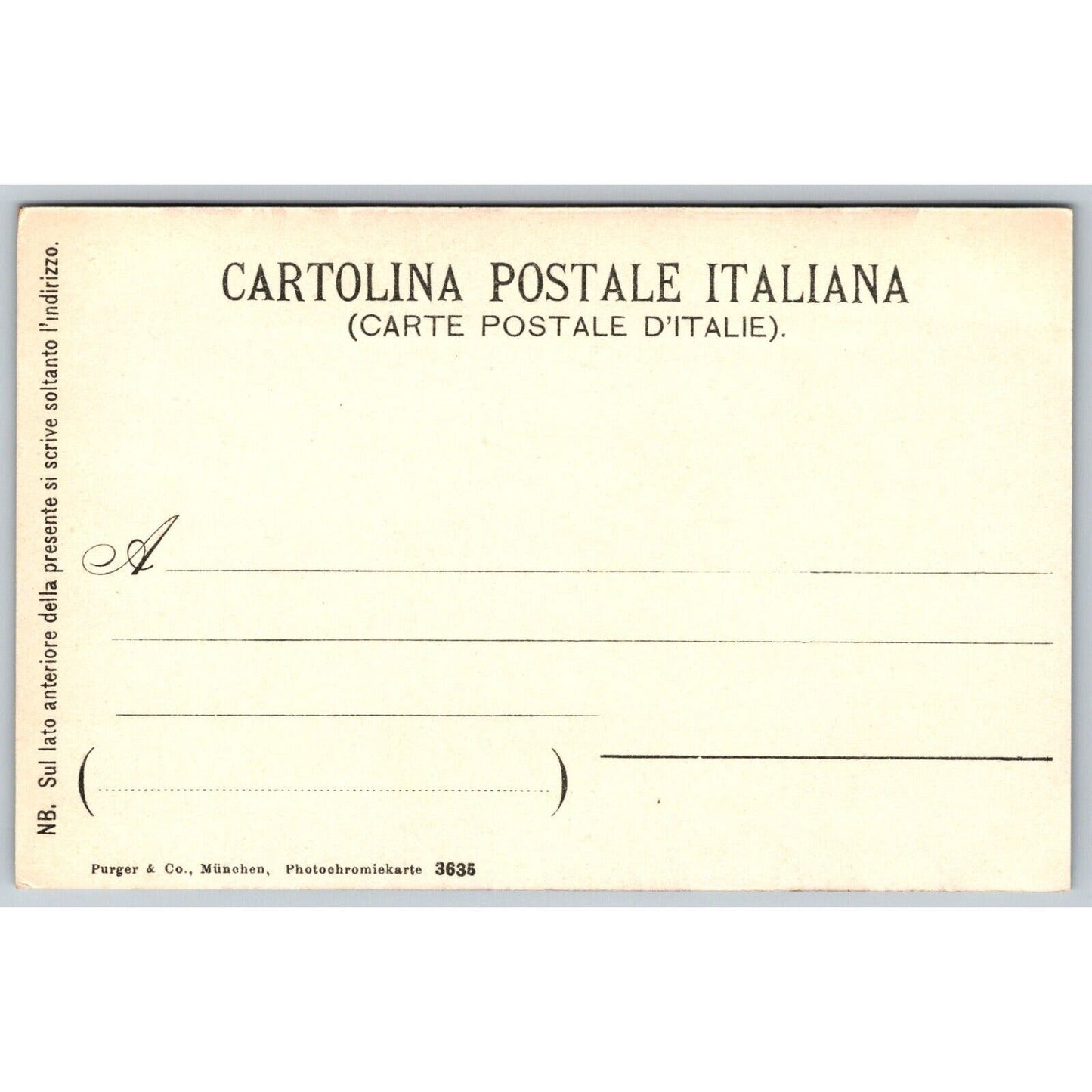 Quattro Cantoni Via Macqueda Palermo Sicily Italy Postcard c1901-1907 NP