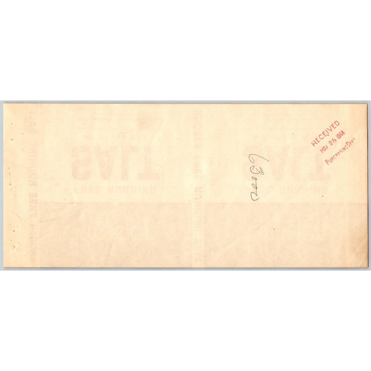 Kroger Free Running Salt Paper Label Cincinnati 1948 Scarce