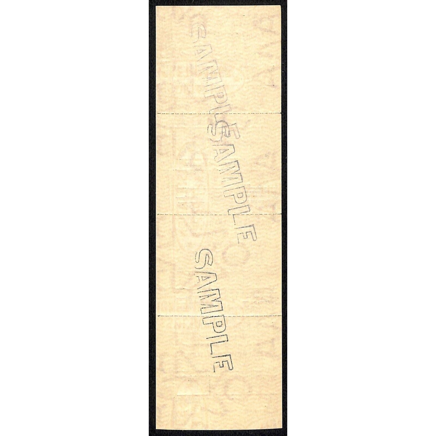 N.Y.C.R.R. - D. & H. R. R. New York / Albany SAMPLE Ticket c1960's Scarce #17225