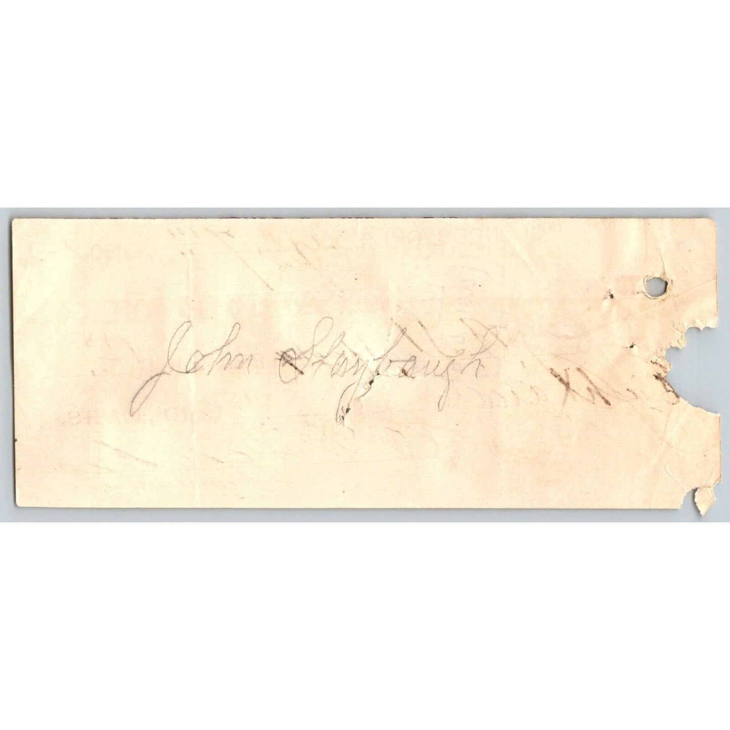 Glencoe, OK 1907 Territorial Farmers State Bank Check