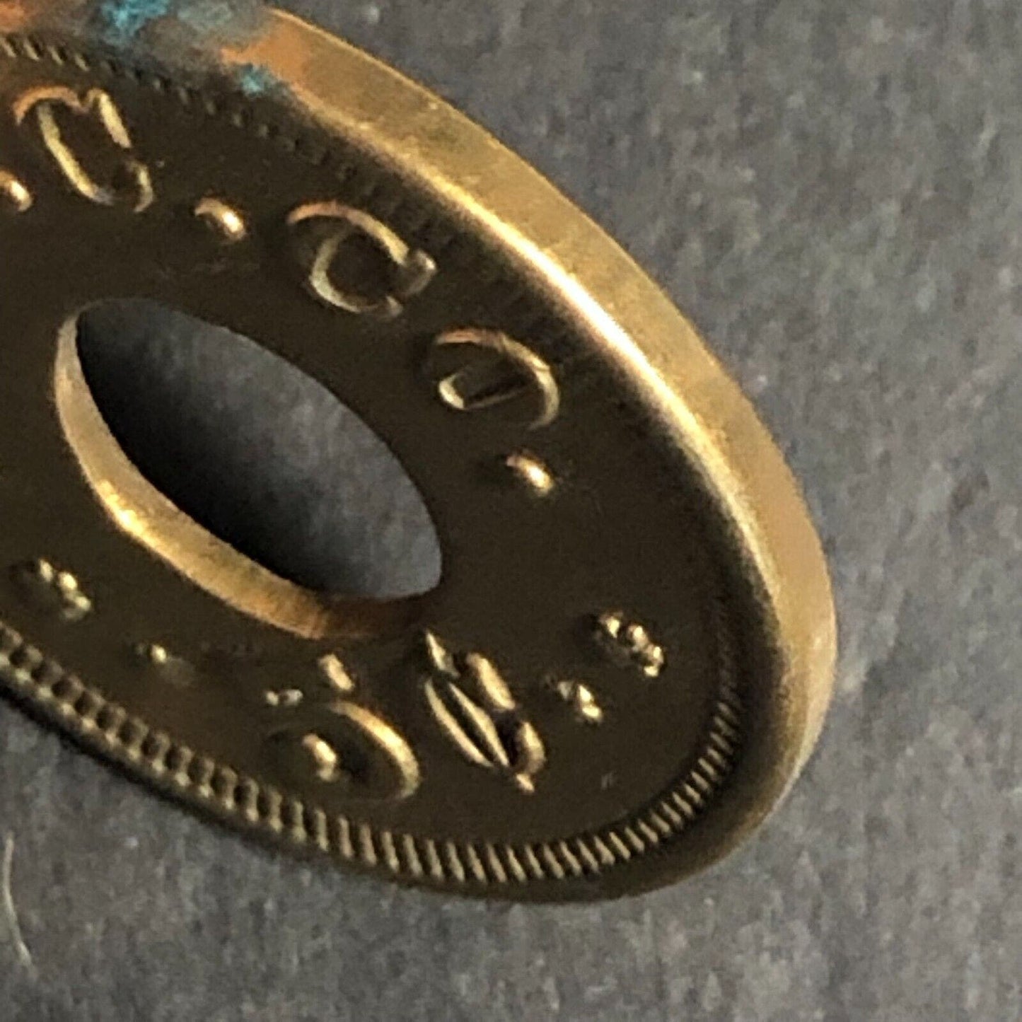 N.W.C. Co. (Seattle - Northwestern Candy Co.) Brass 5c Trade Token -- 21mm