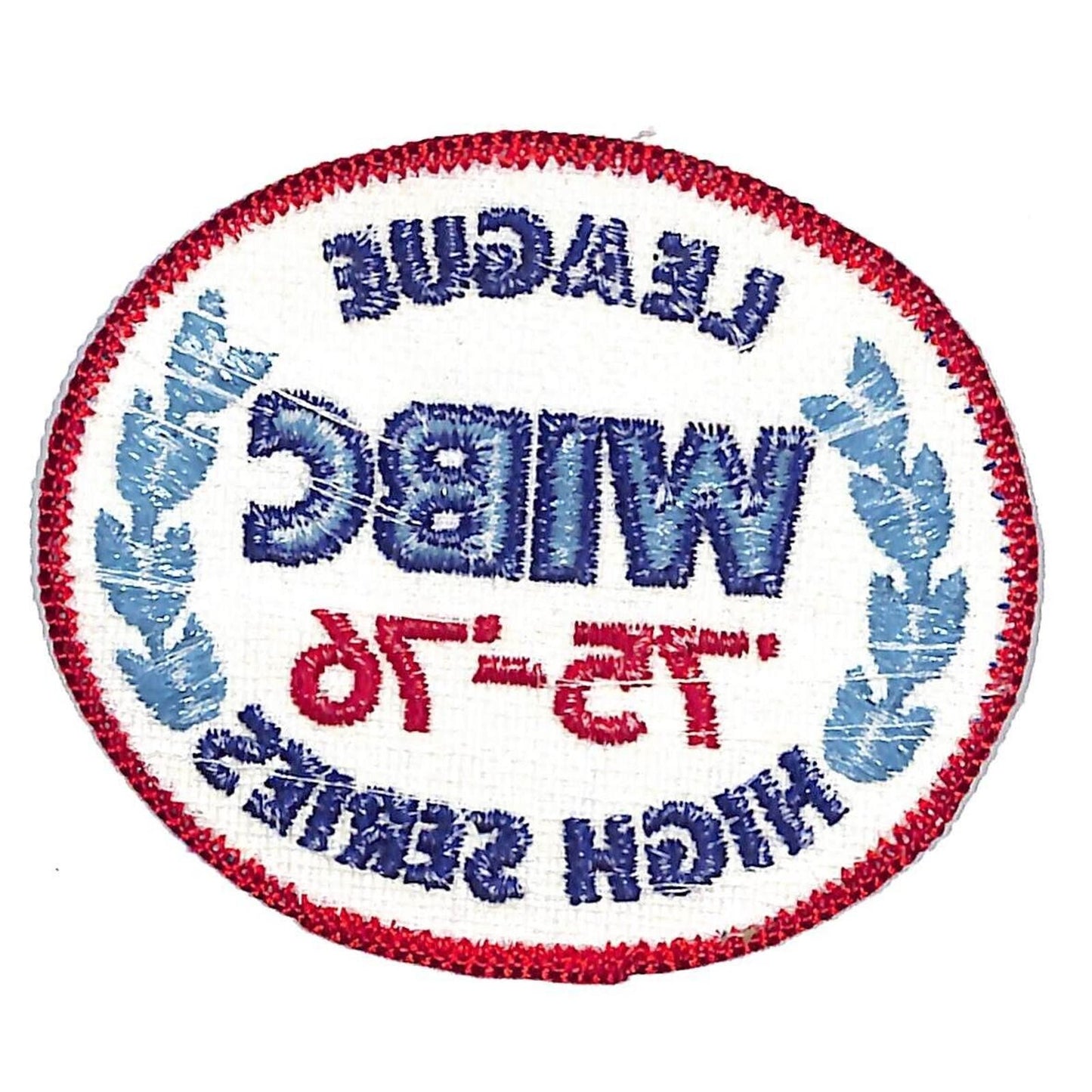 '75-'76 High Series League WIBC Embroidered Bowling Patch