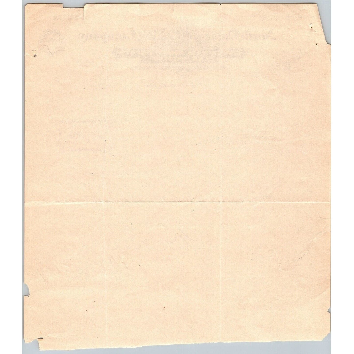 North Ontario Packing Co. Los Angeles 1916 Letterhead Dried Fruits and Raisins