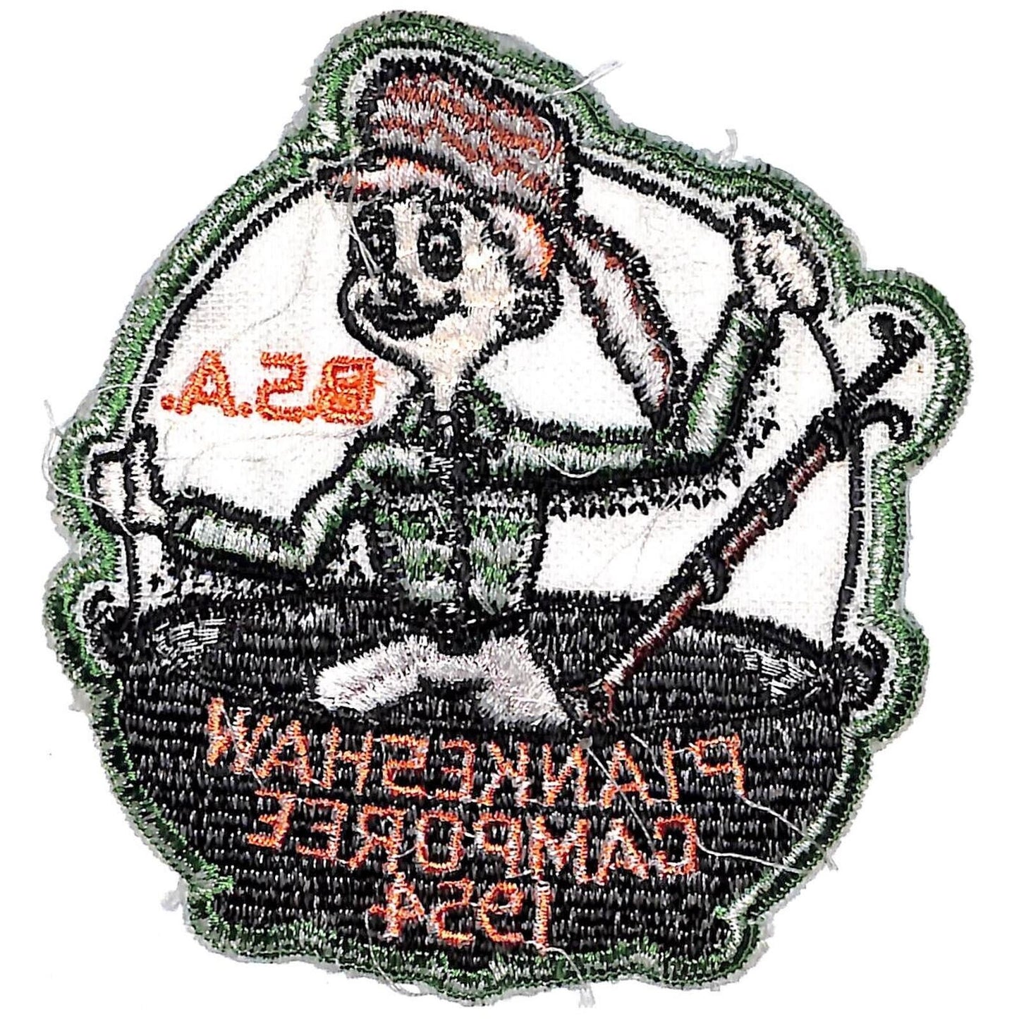 BSA Patch Piankeshaw Council Camporee 1954 Scarce VGC