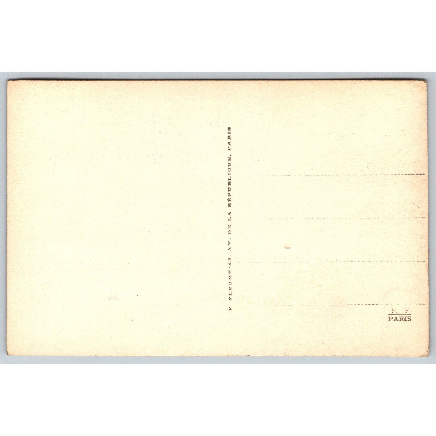 French Railroad RPPC* Postcard Machine 231-001" C 200 c1910 F. Fleury