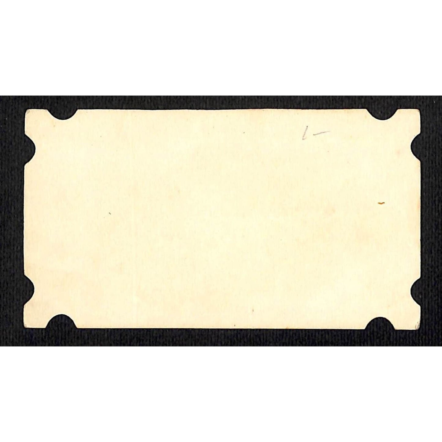"Peace on Earth" Victorian Calling Card "George A. Hopkins" under Art Panel VGC