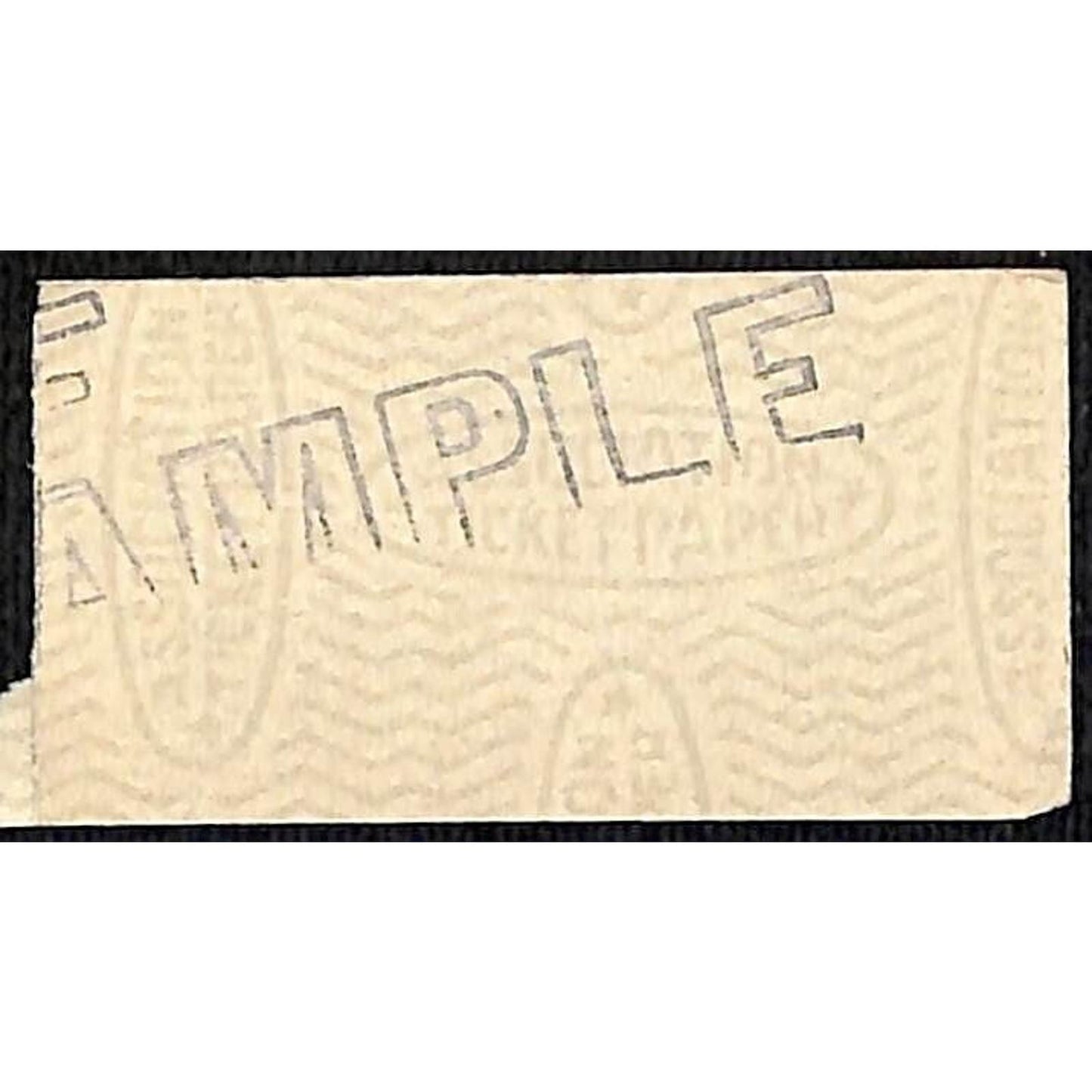 Pennsylvania Railroad SAMPLE Ticket Chicago to Altoona #21137