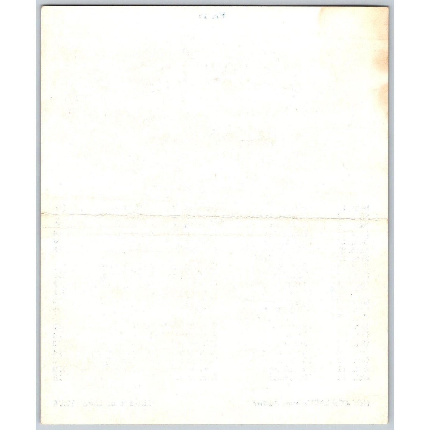 1941 Cole Bros Circus Route Card North South Carolina Alabama Florida
