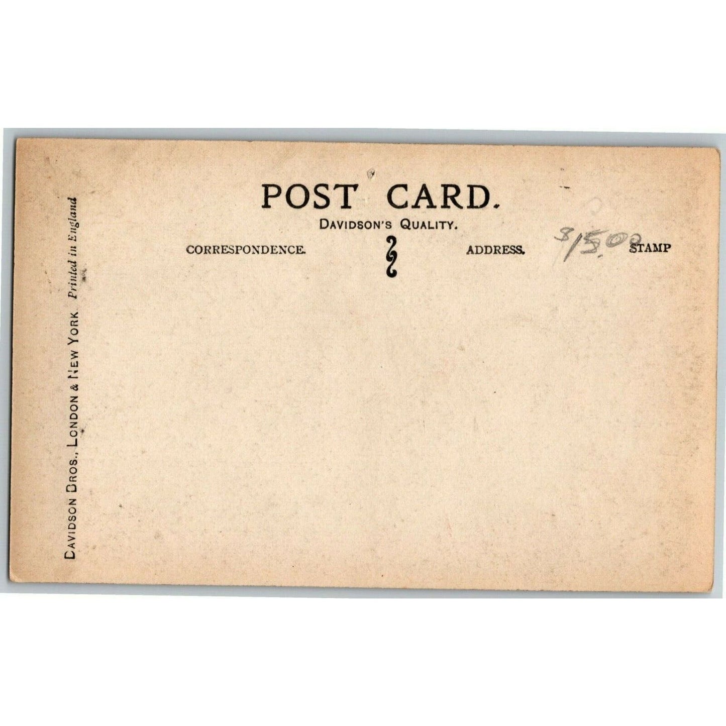 c1901-1907 Comic "Work as We Work, and Then Go Broke!" RPPC (Davidson Bros.)