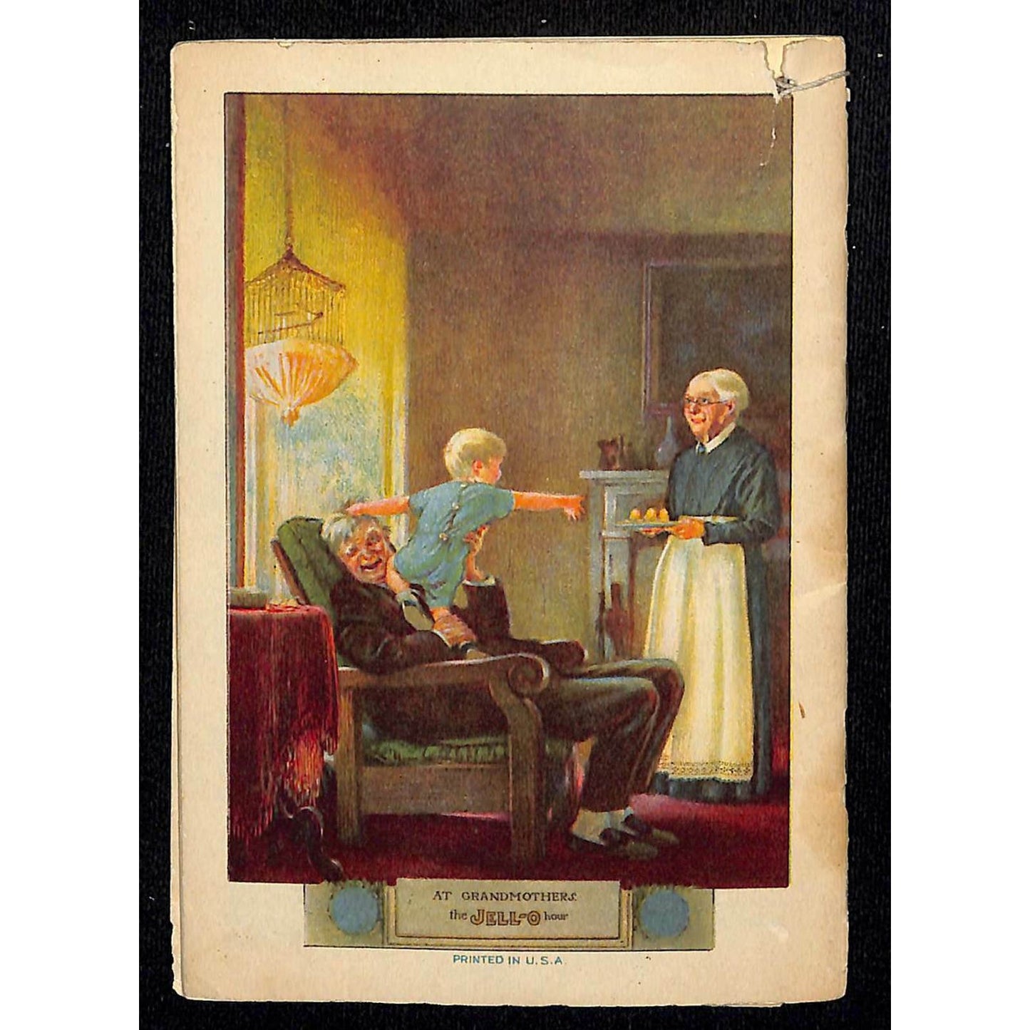 1924 Jell-O Dessert Recipe Booklet 18pp. w/ Ice Cream Powder