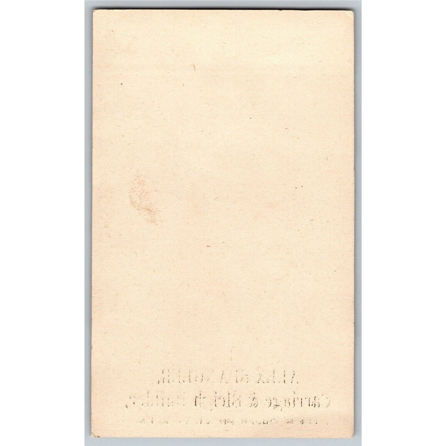 Geisha Alex Spangler Carriage & Sleigh Builder York, PA Victorian Trade Card