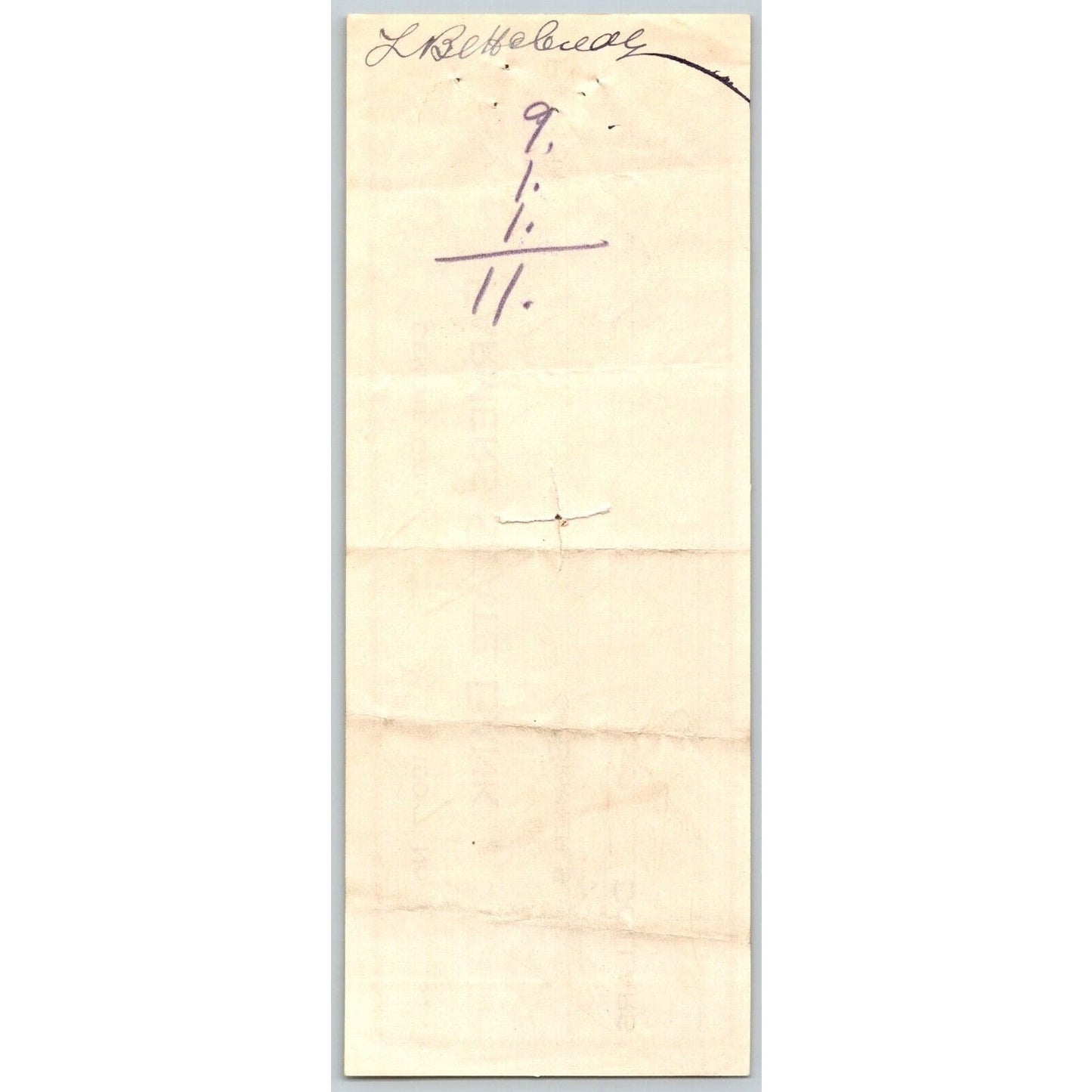Cement, OK 1907 Territorial $9 Farmers State Bank Check - Scarce