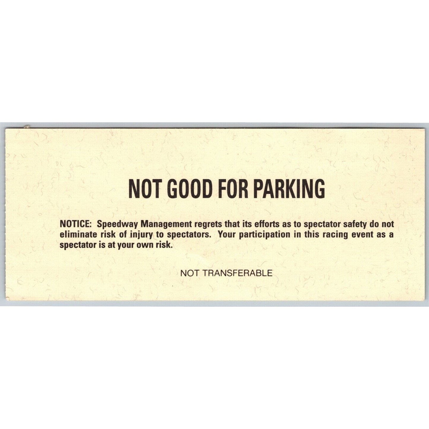 1999 Indy 500 Practice Day Hulman Terrace Unused Ticket Stub Indianapolis #60