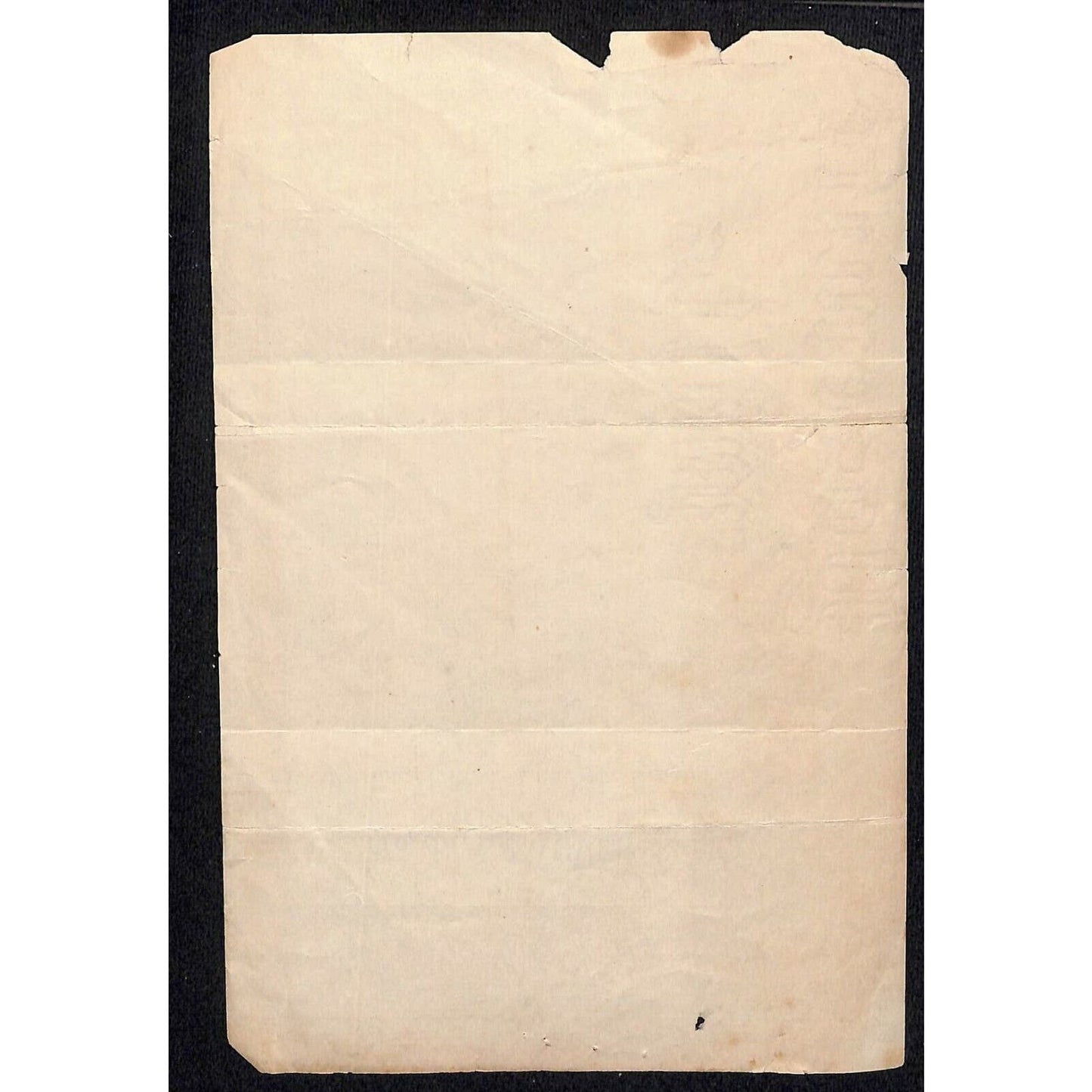 1907 Scarce J.A. Fauver Hides Leather Grain Hay Billhead Letterhead Staunton, VA