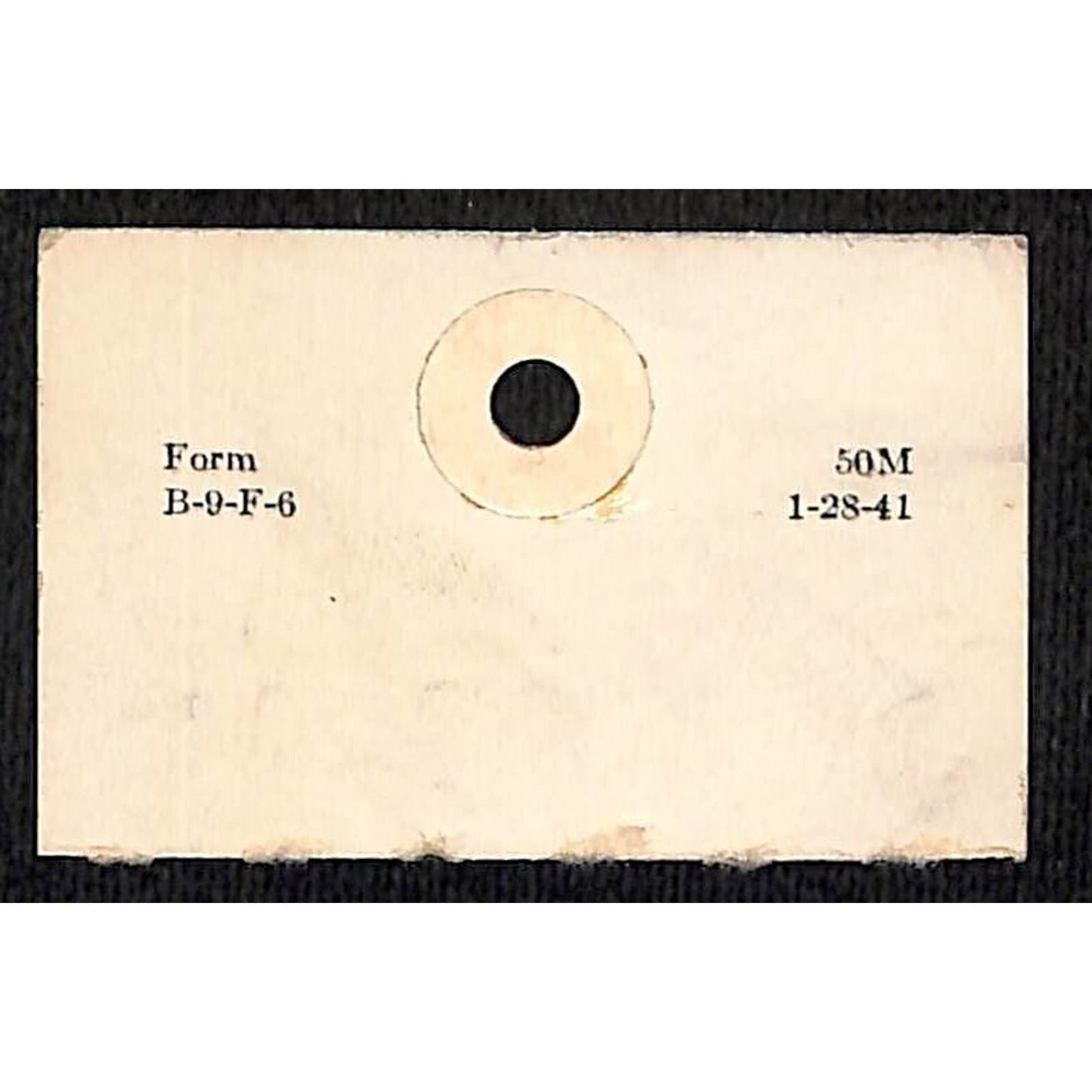 Baltimore & Ohio New York Railroad Motor Coach (Baggage) Check c1941