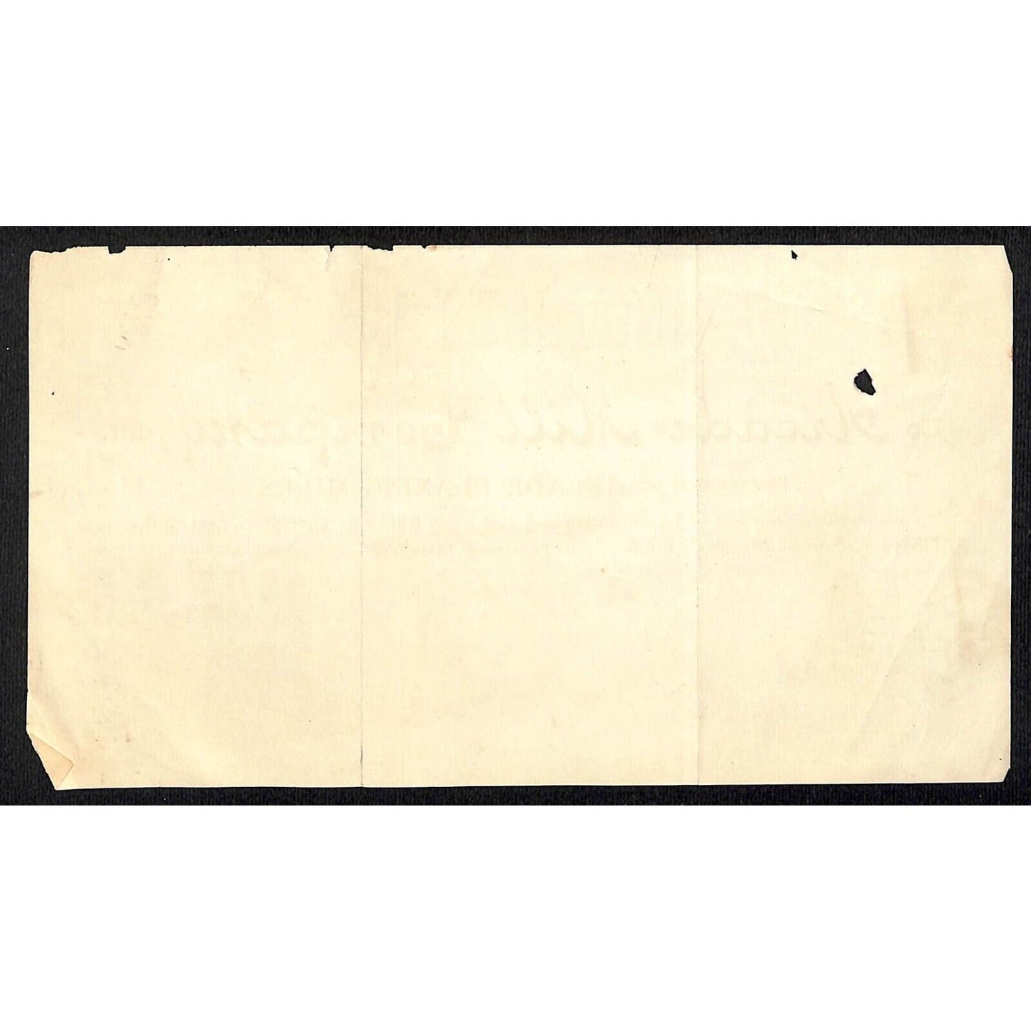 Los Angeles Arcade Mill Co. Planing Mills / Mill Work 1899 Billhead