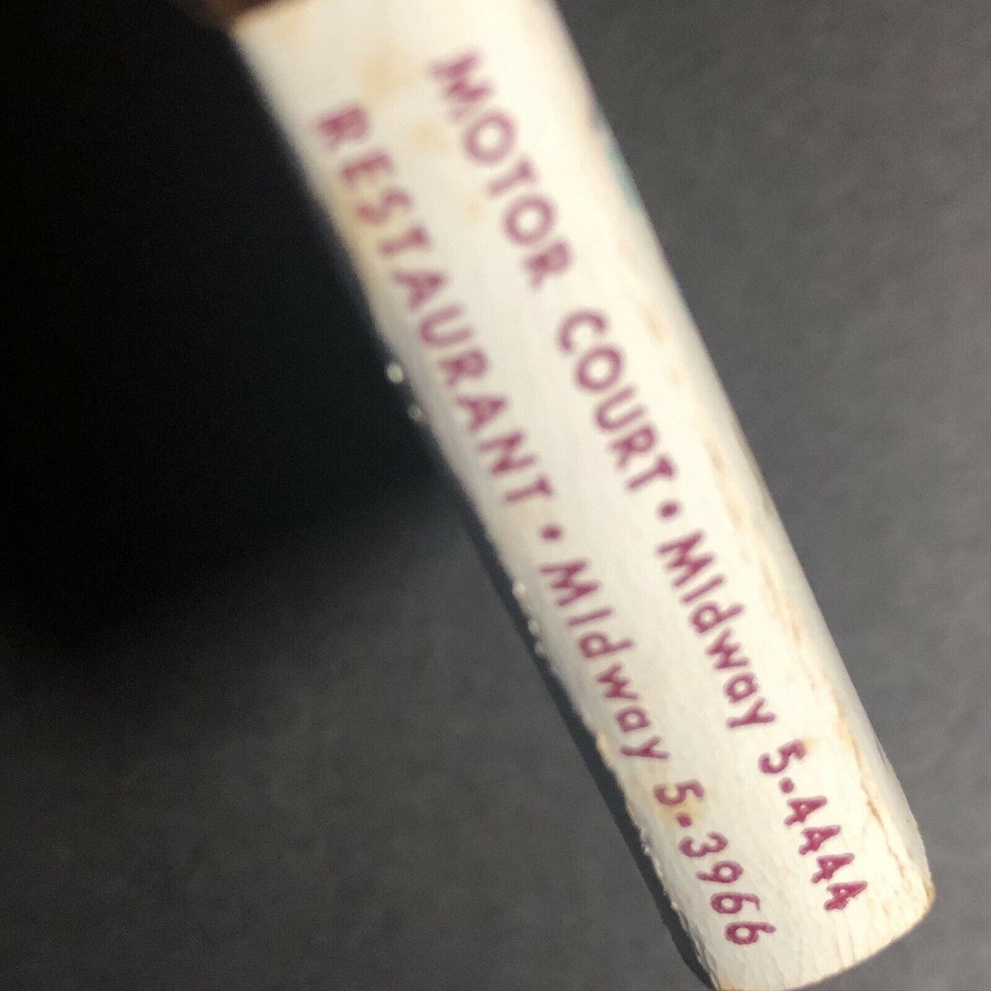 Scarce 1940's-50's Full Matchbook - Waldorf Motor Court - Waldorf, MD