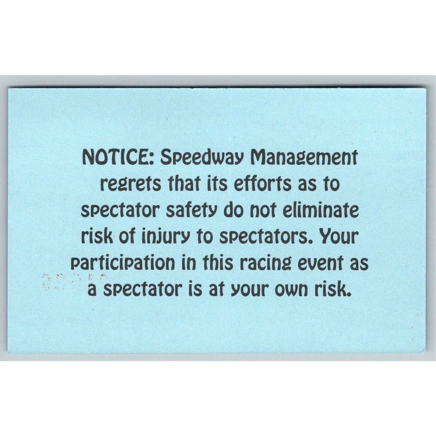 2003 Indy 500 Practice Day Grounds Admission Ticket Pass Card IMS #21528 VGC