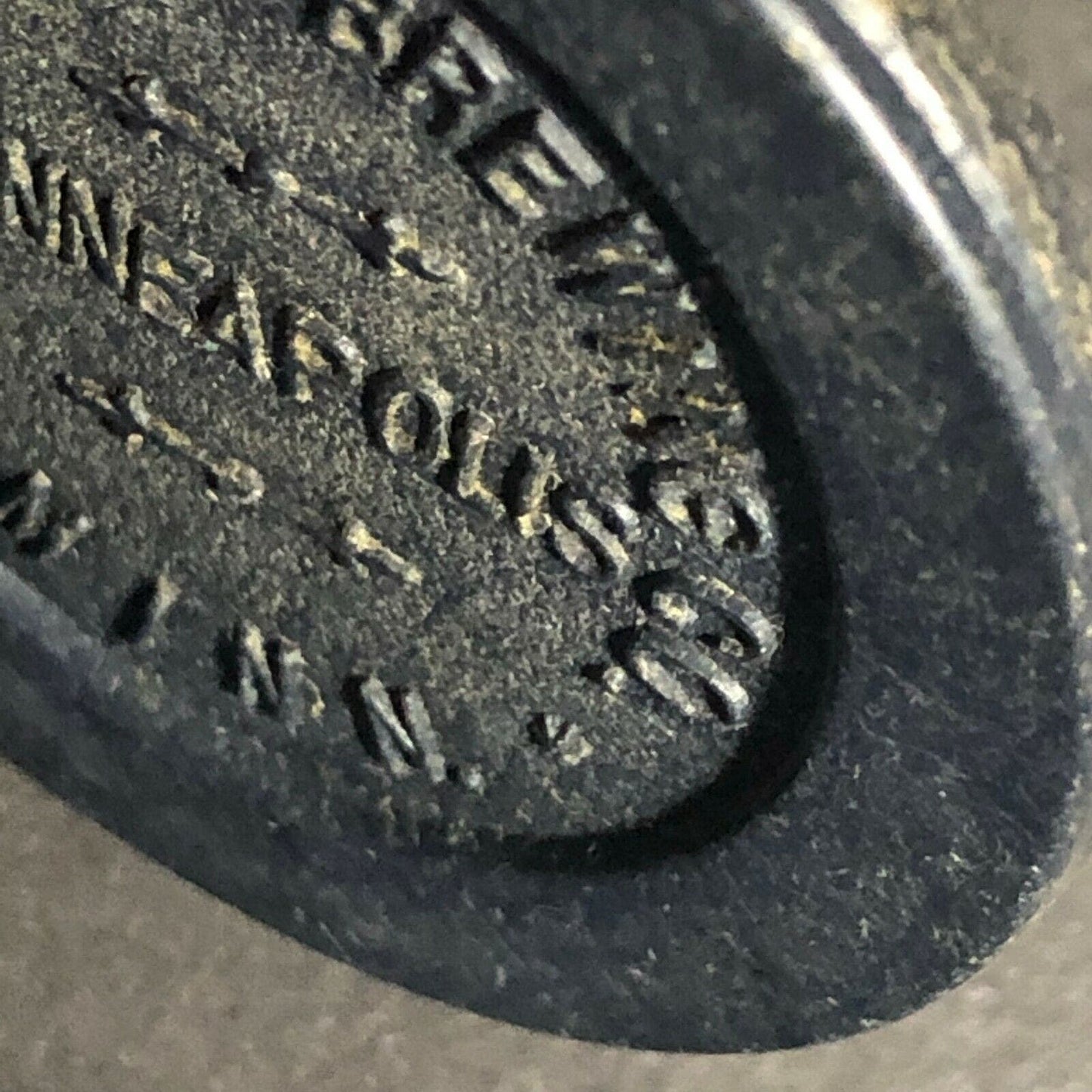 c1920's-30's Minneapolis Brewing Co. Deep Blue / Black Advertising Poker Chip