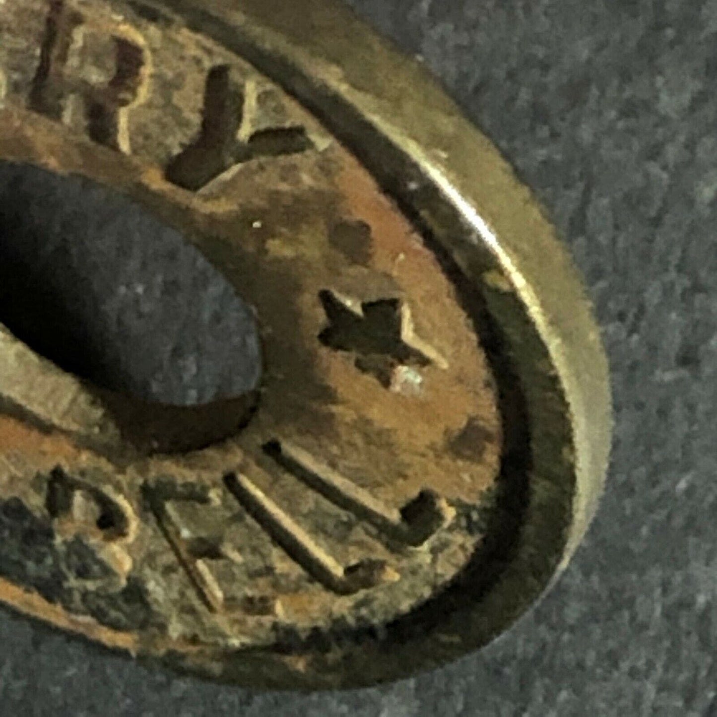 Victory Bell - Good For 5c In Trade Brass Donut Token 21mm