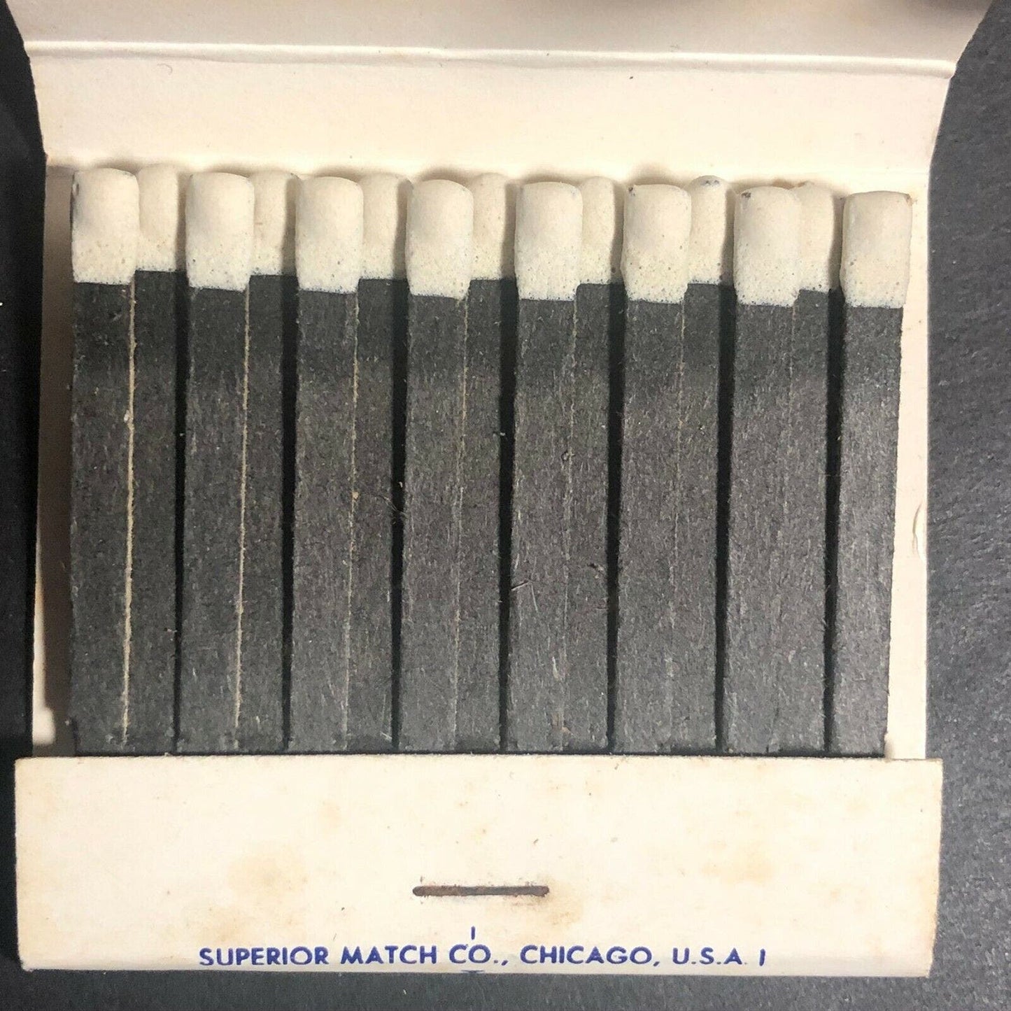 Very Scarce 70's Full Matchbook "National Can"