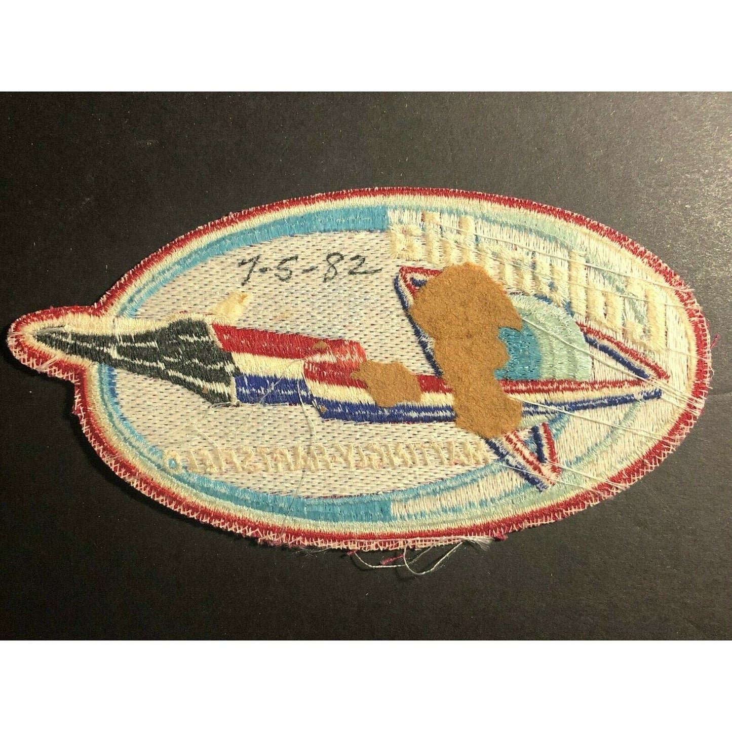 Vintage NASA Columbia STS-4 Embroidered Patch
