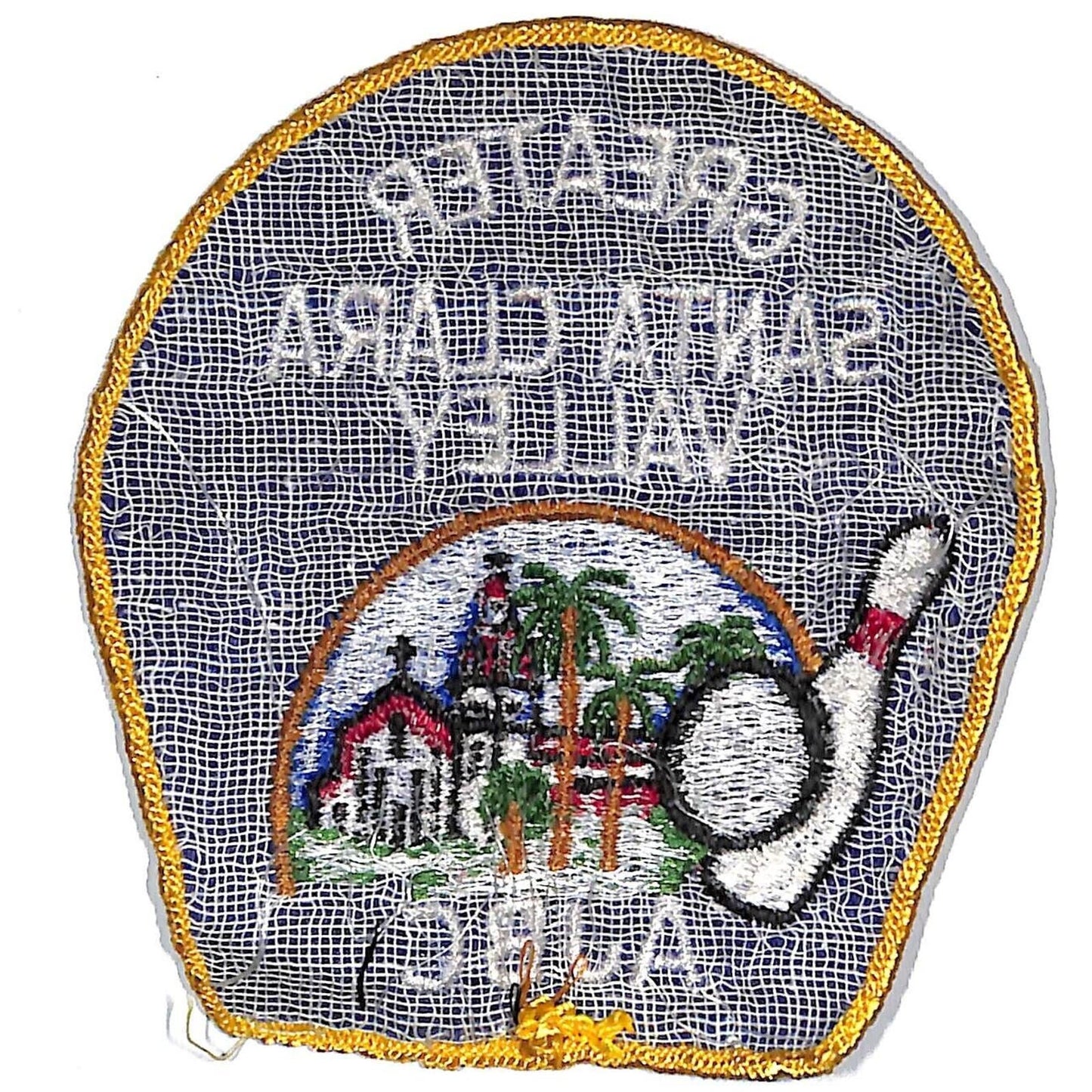 Greater Santa Clara Valley AJBC Embroidered Bowling Patch