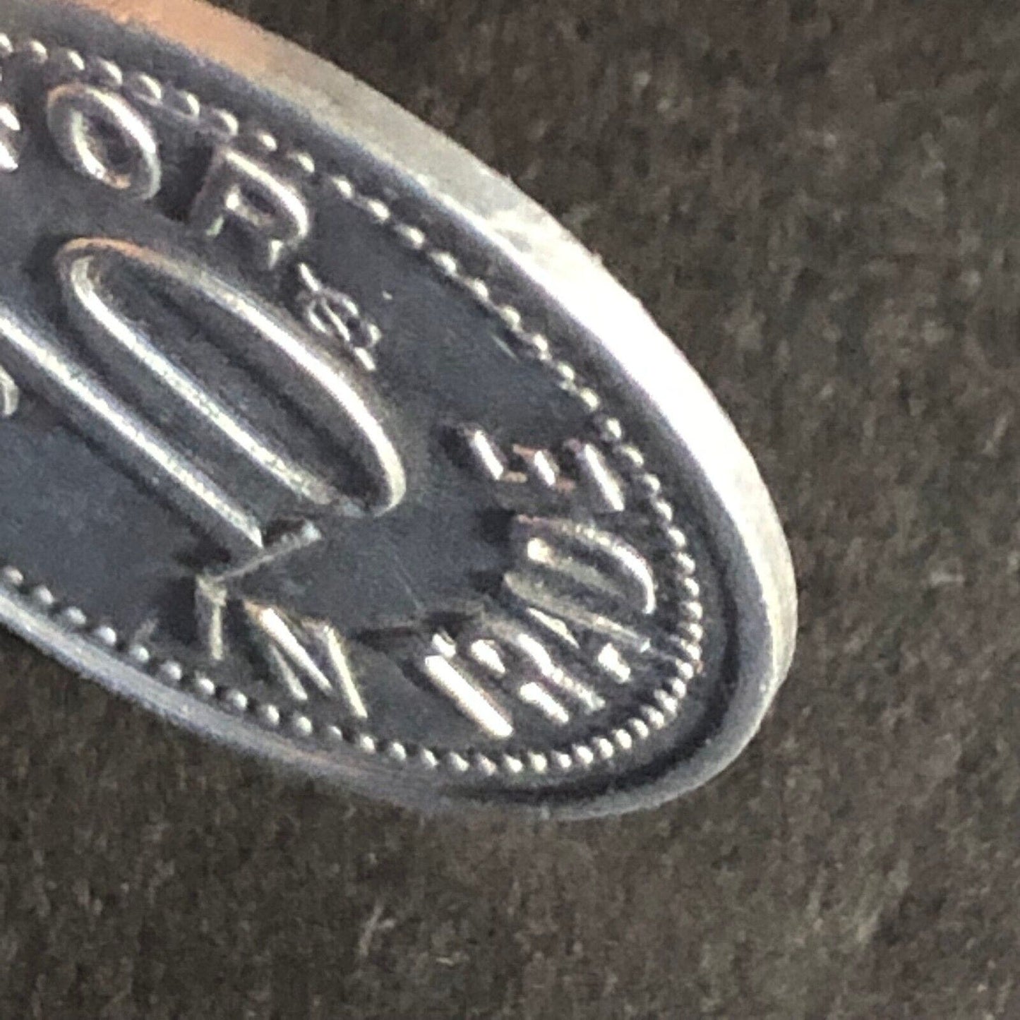 Harmony Club 814 Hamilton St. G/F 10c Aluminum Token 23mm - Unknown Scarce