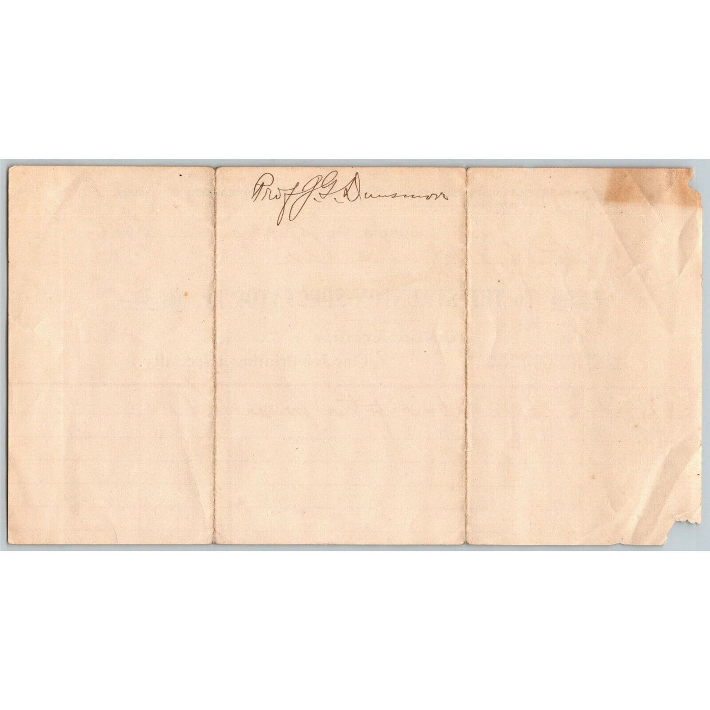 1906 Scarce Staunton Spectator and Vindicator Newspaper Billhead Letterhead VA