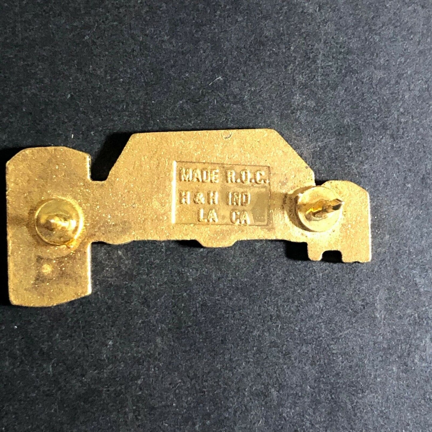 c1980's-90's ARCO CQC (Consistent Quality Carbon) Enameled lapel Pin Pipeline