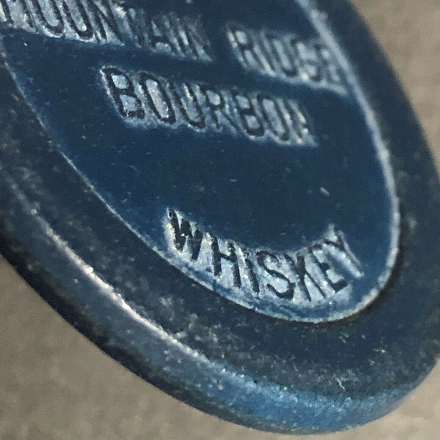 Blue Walker's Mountain Ridge Bourbon Advertising Poker Chip Eisenstadt