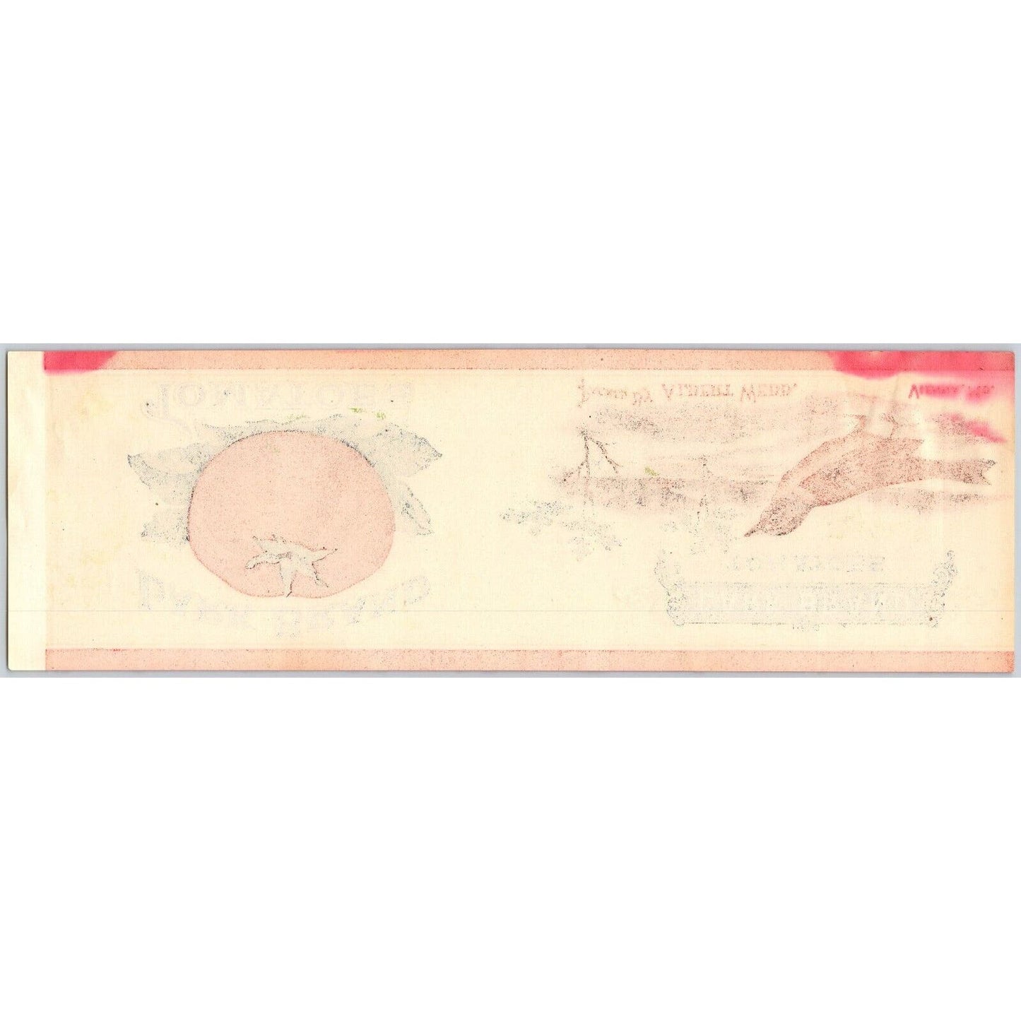 Lark Tomatoes Paper Can Label Albert Webb Vienna, MD c1920's w/ Bird VGC