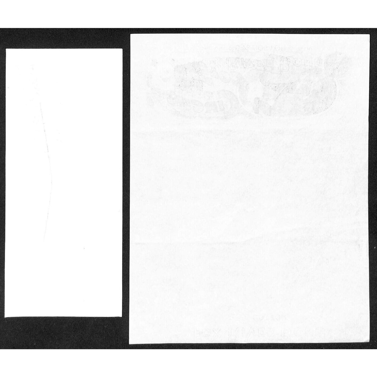 Clyde Bailey Bros. Circus Letterhead & Cover c1965 Unused - VGC