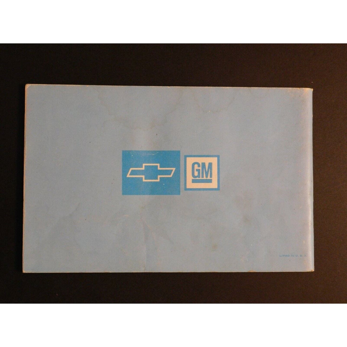 1972 Chevrolet 79 pg. Owner's Manual VGC / Nearly NOS